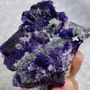 Natural Tanzanite Fluorite comes from Fujian,China 80*65*60MM - image 6