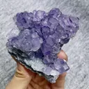 Natural Tanzanite Fluorite comes from Fujian,China 80*70*30MM - image 2
