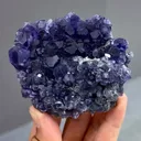 Natural Tanzanite Fluorite comes from Fujian,China 85*35*70MM - image 2