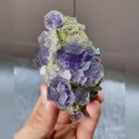 Natural Tanzanite Fluorite comes from Fujian,China 90*60*40MM - image 3