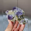 Natural Tanzanite Fluorite comes from Fujian,China 90*60*40MM - image 2