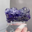 Natural Tanzanite Fluorite comes from Yaogangxian,Hunan 70*35*45MM - image 1