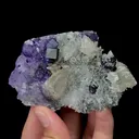 Natural Tanzanite Fluorite Crystal and Calcite Mineral Specimen,High Quality Specimen,FUJIAN,CHINA(90*60*28mm) - image 4