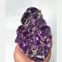 Natural Tanzanite Fluorite, Mineral Specimen: Fujian,China (110*110*55MM) - image 4