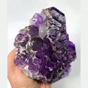Natural Tanzanite Fluorite, Mineral Specimen: Fujian,China (110*110*55MM) - image 3
