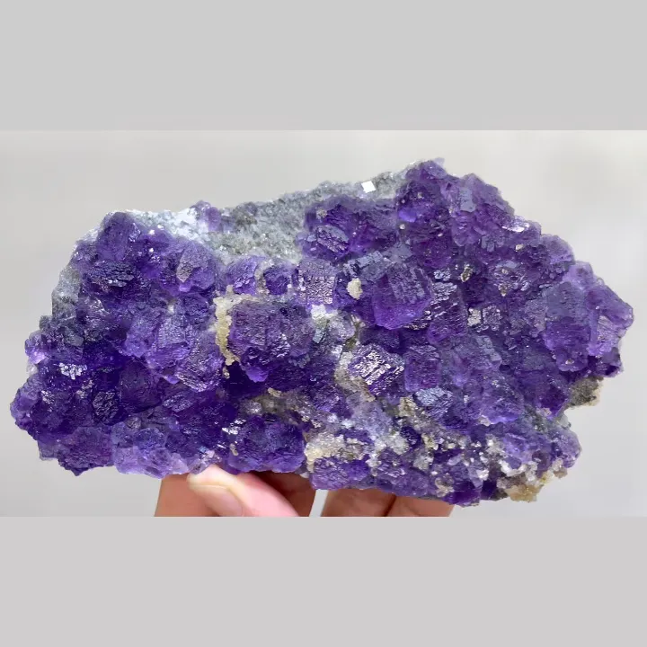Natural Tanzanite Fluorite, Mineral Specimen: Fujian,China (135*80*30MM) - image 4