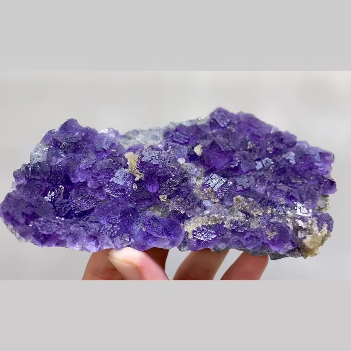 Natural Tanzanite Fluorite, Mineral Specimen: Fujian,China (135*80*30MM) - image 5