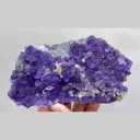 Natural Tanzanite Fluorite, Mineral Specimen: Fujian,China (135*80*30MM) - image 3