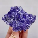 Natural Tanzanite Fluorite, Mineral Specimen: Fujian,China (90*70*25mm) - image 4