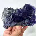 Natural Tanzanite Fluorite, Mineral Specimen: Inner Mongolia,China (130*80*45MM) - image 3