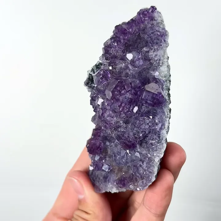 Natural Tanzanite Fluorite, Mineral Specimen:Fujian,China (100*55*40MM) - image 4