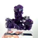 Natural Tanzanite Fluorite, Mineral Specimen:Fujian,China (105*35*85MM) - image 1