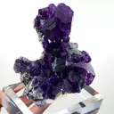 Natural Tanzanite Fluorite, Mineral Specimen:Fujian,China (105*35*85MM) - image 3