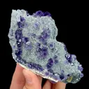 Natural Tanzanite Fluorite, Mineral Specimen:Fujian,China (105*60*25MM) - image 5
