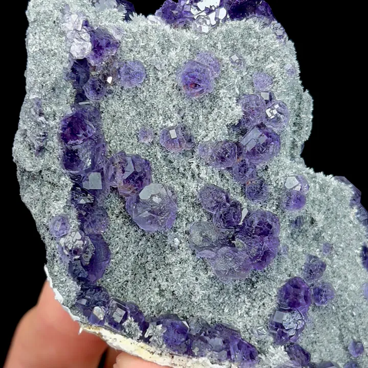 Natural Tanzanite Fluorite, Mineral Specimen:Fujian,China (105*60*25MM) - image 4