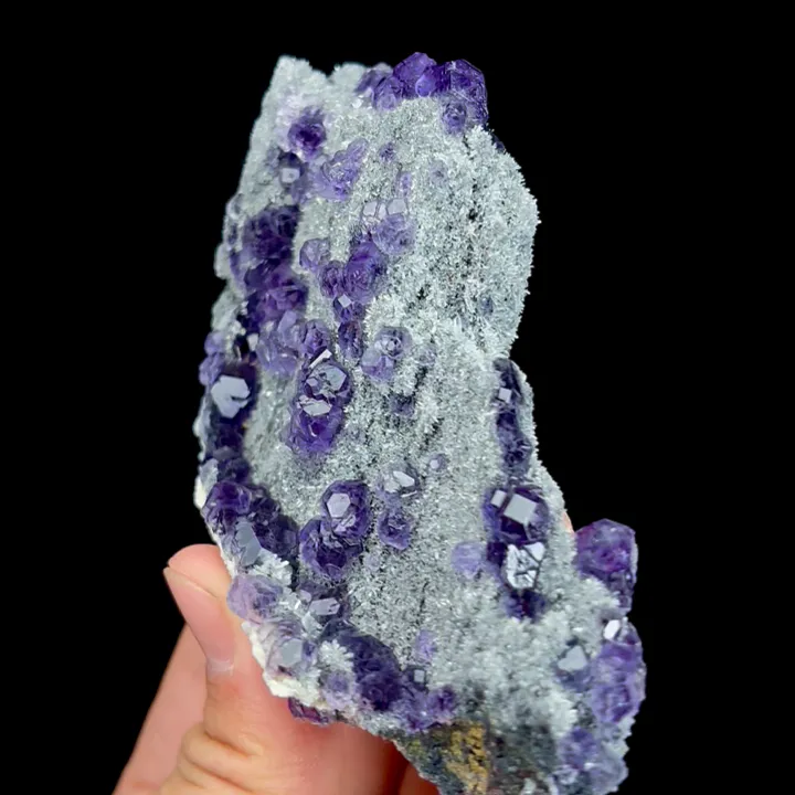 Natural Tanzanite Fluorite, Mineral Specimen:Fujian,China (105*60*25MM) image