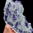 Natural Tanzanite Fluorite, Mineral Specimen:Fujian,China (105*60*25MM) - image 3