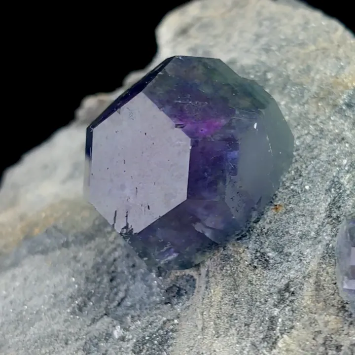 Natural Tanzanite Fluorite, Mineral Specimen:Fujian,China (105*90*55MM) - image 3
