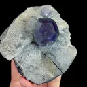 Natural Tanzanite Fluorite, Mineral Specimen:Fujian,China (105*90*55MM) - image 5