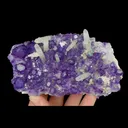 Natural Tanzanite Fluorite, Mineral Specimen:Fujian,China (110*65*35MM) - image 1