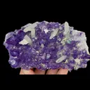 Natural Tanzanite Fluorite, Mineral Specimen:Fujian,China (110*65*35MM) - image 3
