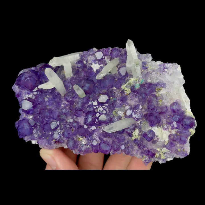 Natural Tanzanite Fluorite, Mineral Specimen:Fujian,China (110*65*35MM) - image 2