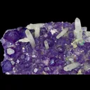 Natural Tanzanite Fluorite, Mineral Specimen:Fujian,China (110*65*35MM) - image 4