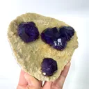 Natural Tanzanite Fluorite, Mineral Specimen:Fujian,China (120*105*40MM) - image 2