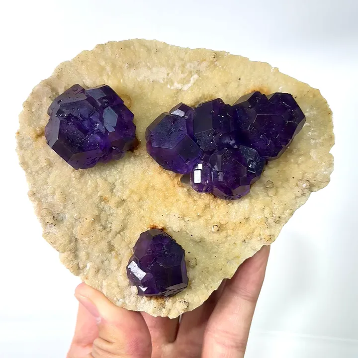 Natural Tanzanite Fluorite, Mineral Specimen:Fujian,China (120*105*40MM) image