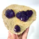 Natural Tanzanite Fluorite, Mineral Specimen:Fujian,China (120*105*40MM) - image 1