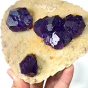 Natural Tanzanite Fluorite, Mineral Specimen:Fujian,China (120*105*40MM) - image 4