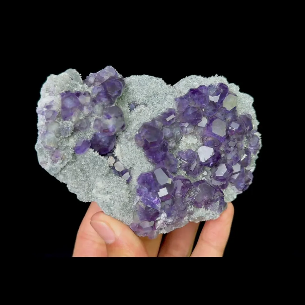 Natural Tanzanite Fluorite, Mineral Specimen:Fujian,China (120*80*35MM) - image 2