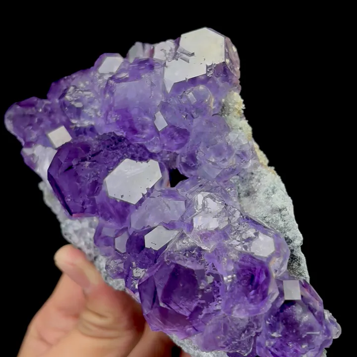 Natural Tanzanite Fluorite, Mineral Specimen:Fujian,China (125*80*45MM) - image 3