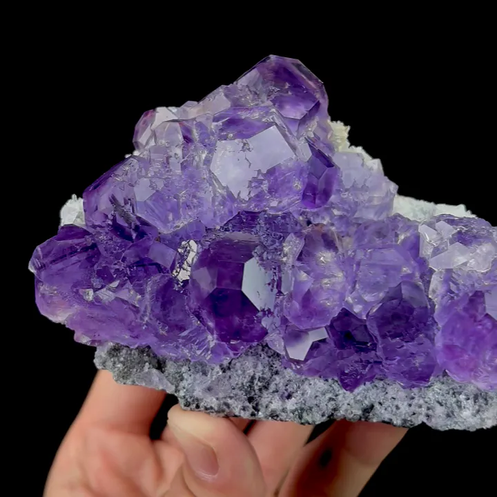 Natural Tanzanite Fluorite, Mineral Specimen:Fujian,China (125*80*45MM) - image 2