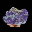 Natural Tanzanite Fluorite, Mineral Specimen:Fujian,China (130*100*65MM) - image 2