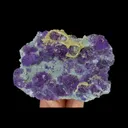Natural Tanzanite Fluorite, Mineral Specimen:Fujian,China (130*100*65MM) - image 5