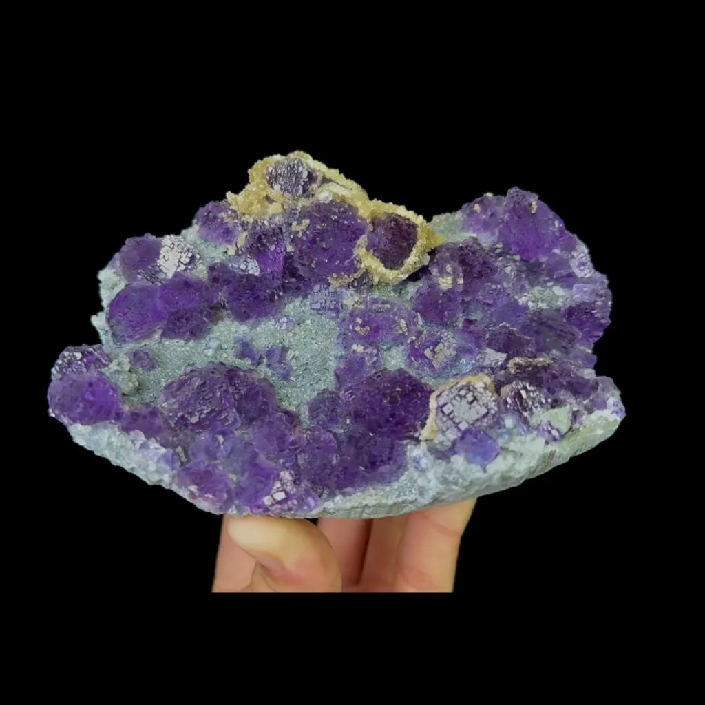 Natural Tanzanite Fluorite, Mineral Specimen:Fujian,China (130*100*65MM) - image 4