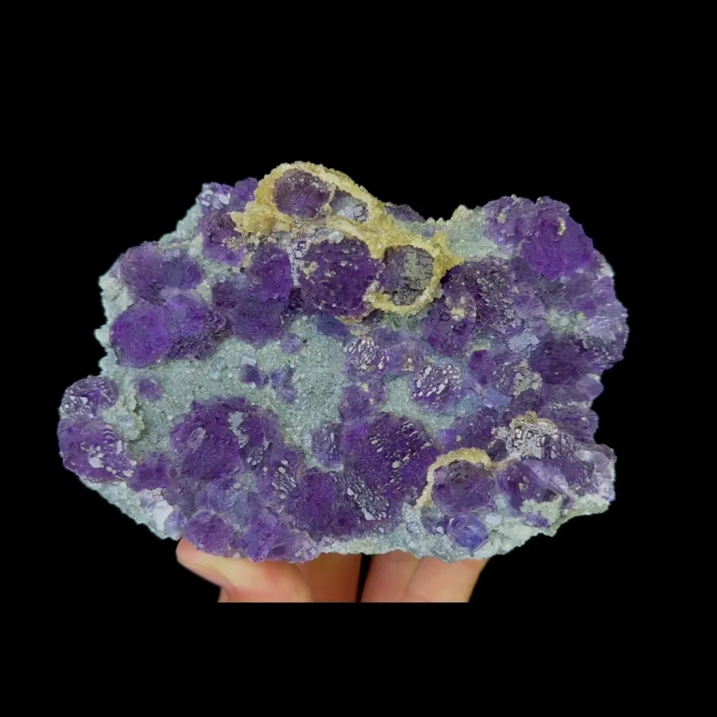 Natural Tanzanite Fluorite, Mineral Specimen:Fujian,China (130*100*65MM) image