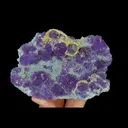 Natural Tanzanite Fluorite, Mineral Specimen:Fujian,China (130*100*65MM) - image 1