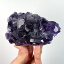 Natural Tanzanite Fluorite, Mineral Specimen:Fujian,China (145*80*50MM) - image 2
