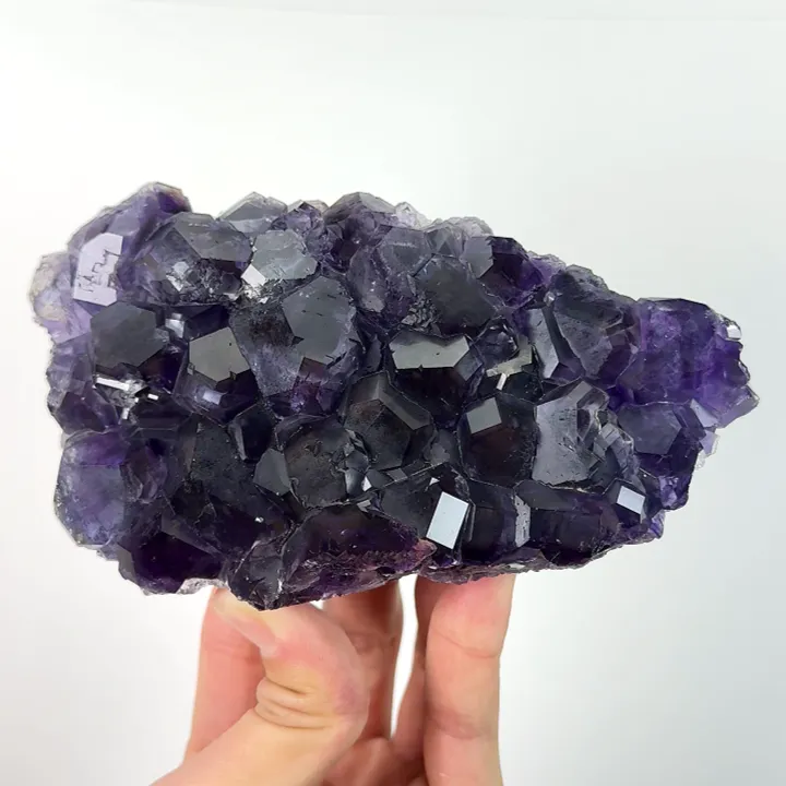 Natural Tanzanite Fluorite, Mineral Specimen:Fujian,China (145*80*50MM) image