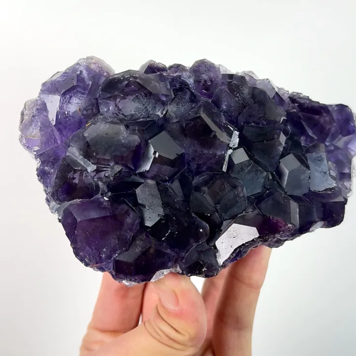 Natural Tanzanite Fluorite, Mineral Specimen:Fujian,China (145*80*50MM) - image 4