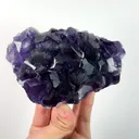 Natural Tanzanite Fluorite, Mineral Specimen:Fujian,China (145*80*50MM) - image 3