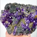 Natural Tanzanite Fluorite, Mineral Specimen:Fujian,China (160*120*35MM) - image 3