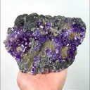 Natural Tanzanite Fluorite, Mineral Specimen:Fujian,China (160*120*35MM) - image 5