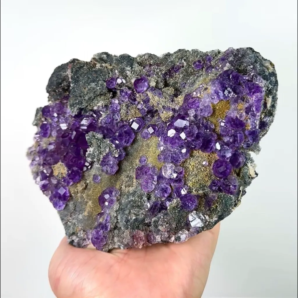 Natural Tanzanite Fluorite, Mineral Specimen:Fujian,China (160*120*35MM) image