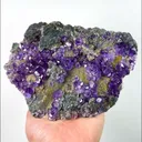 Natural Tanzanite Fluorite, Mineral Specimen:Fujian,China (160*120*35MM) - image 4