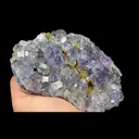 Natural Tanzanite Fluorite, Mineral Specimen:Fujian,China (170*100*45MM) - image 3