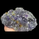 Natural Tanzanite Fluorite, Mineral Specimen:Fujian,China (170*100*45MM) - image 4