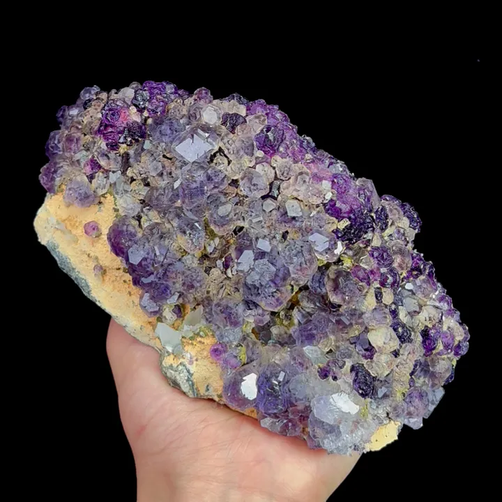 Natural Tanzanite Fluorite, Mineral Specimen:Fujian,China (180*95*90MM) image